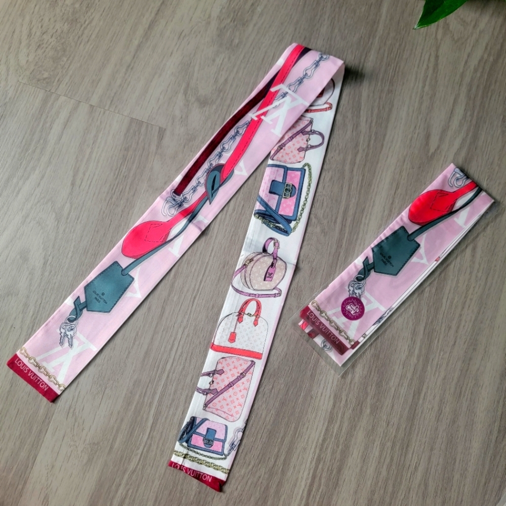 Final✅️ 2pcs Bag Twilly, Hair Tie, Scarf,  Twilly Scarf Accessory